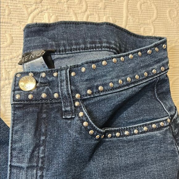VENUS Dark Blue Studded Skinny Jeans - Picture 2 of 11